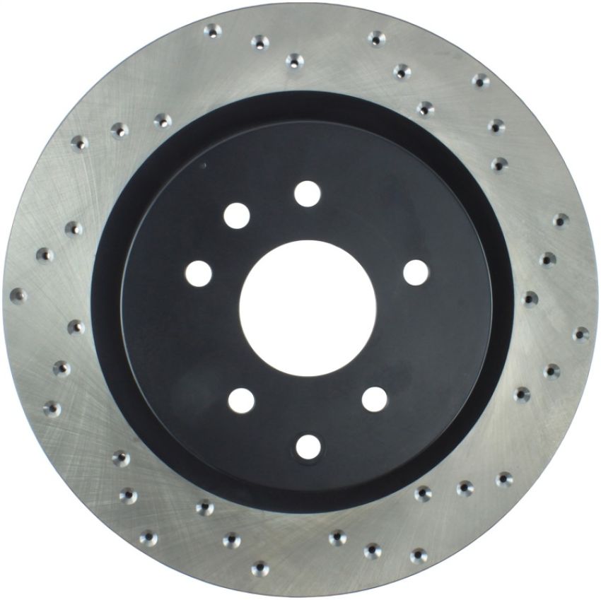 Stoptech 128.42079L Drilled Sport Brake Rotor