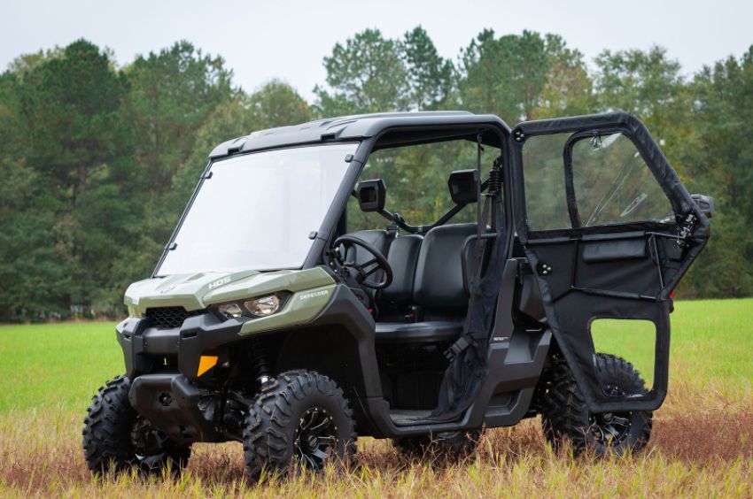 Seizmik 52-06027KIT 16-24 Can Am Defender HD5-HD10 Front Soft Door Kit