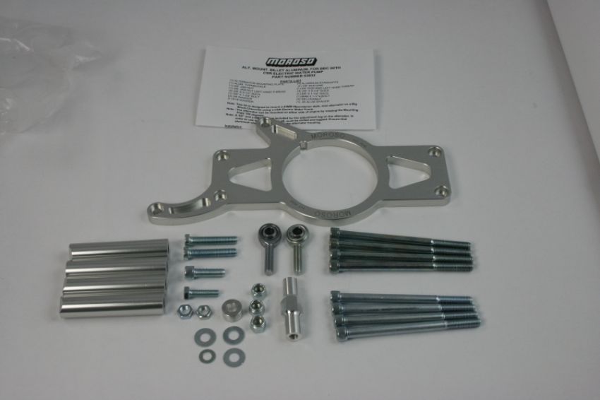 MOROSO MOR63833 Alternator Mount Kit - BBC w/CSR Pump