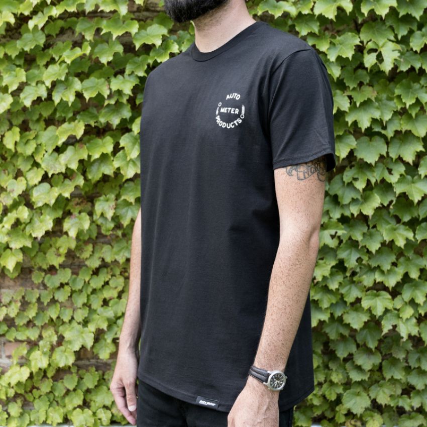 AutoMeter 0423L T-SHIRT, ADULT LARGE, BLACK, 'VINTAGE'