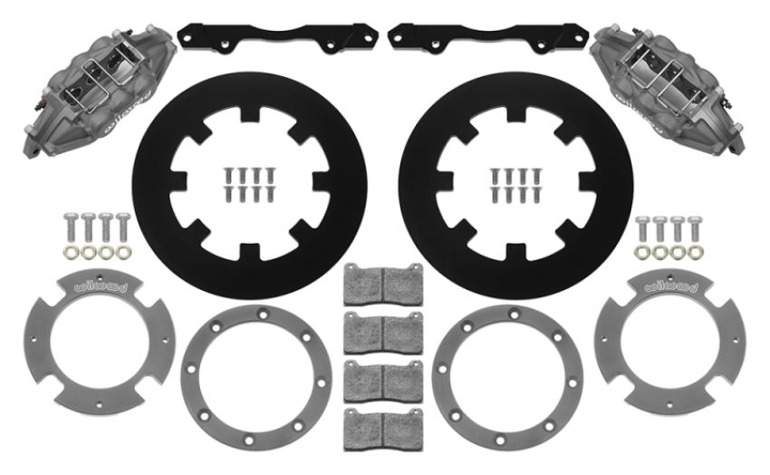 Wilwood 140-17040 17-21 Can-Am X3RS 6-Piston Front Kit 11.25in - Anodized
