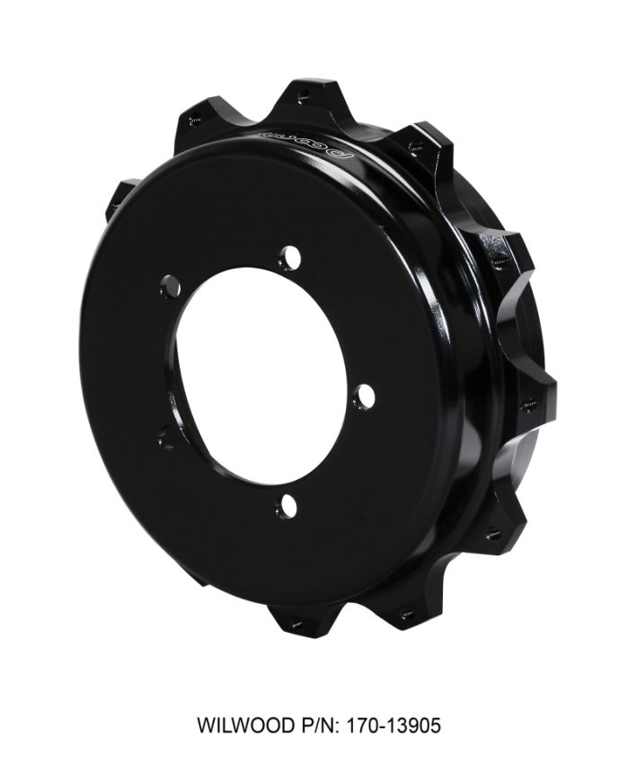 Wilwood 170-13905 Hat-Park Brake 1.721in Offset 5 x 4.25 - 12 on 8.75in