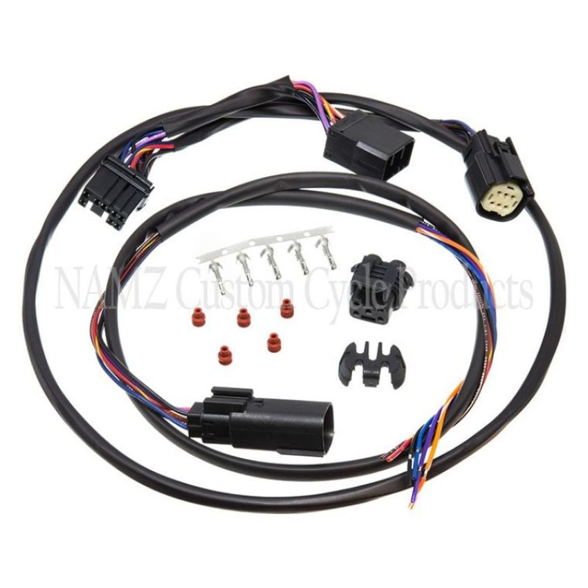 NAMZ NCTP-WK99 99-13 FL Models (Exc 09-13 CVO/SE Street/Road Glide) Plug-N-Play Complete Tour Pack Wiring Kit