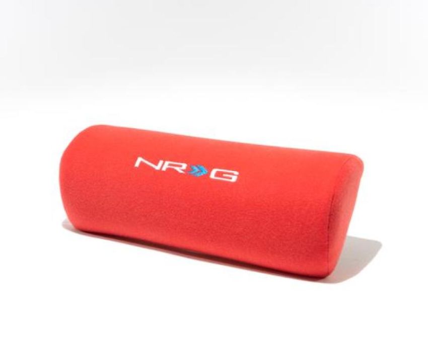 NRG SC-LC RD Bucket Seat Extra Firm Half Moon Lumbar Support Red 1pc