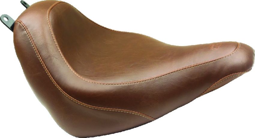 Mustang Motorcycle 83002 Mustang 18-21 Harley Heritage Classic, Deluxe Wide Tripper Solo Seat - Brown
