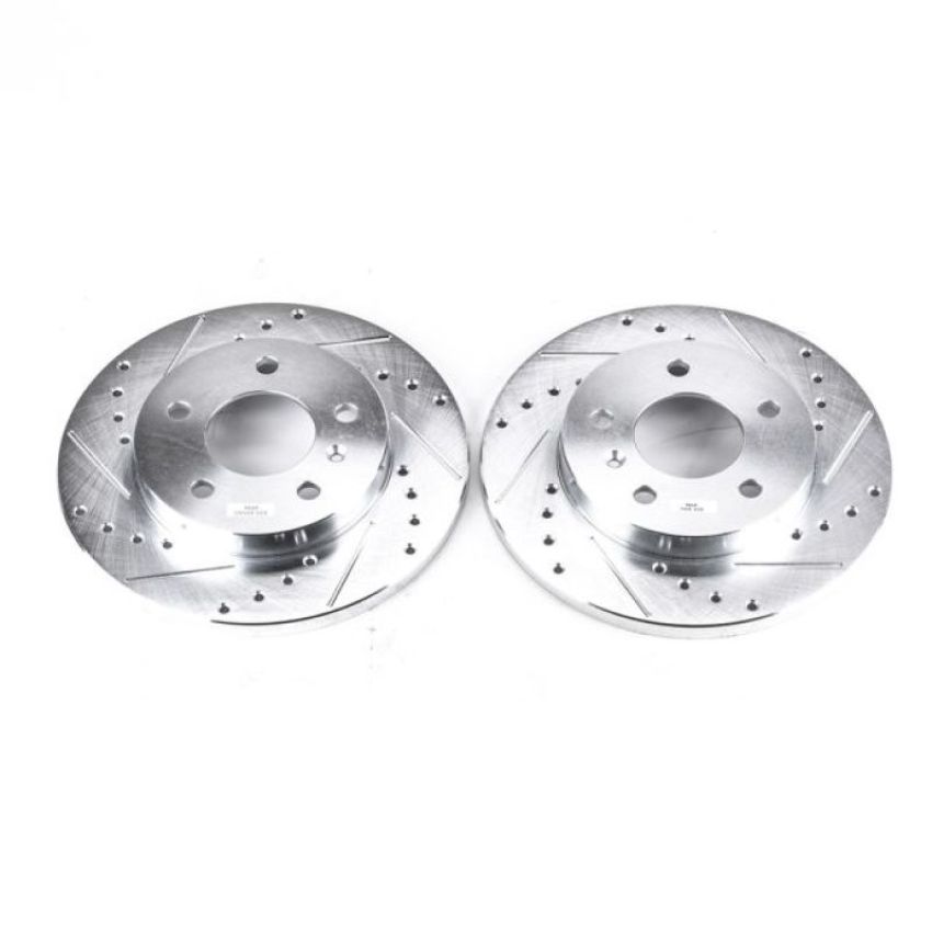 PowerStop AR8286XPR PowerStop Evolution Performance Drilled, Slotted & Plated Brake Rotor Pair