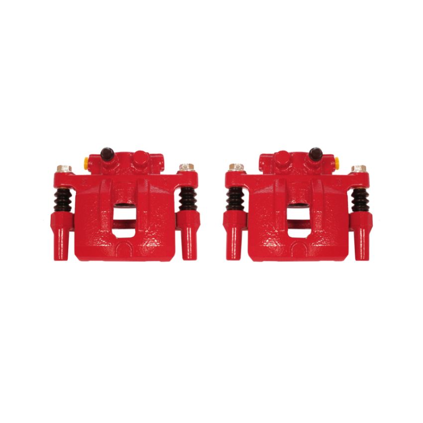 PowerStop S5038 Red Powder Coated Calipers