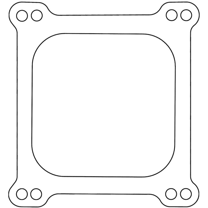 Cometic Gasket C5281 Cometic Holley 4 Barrel 4150 Style .047in Fiber Carburetor Gasket - 4.500in x4.500in - Open Plenum