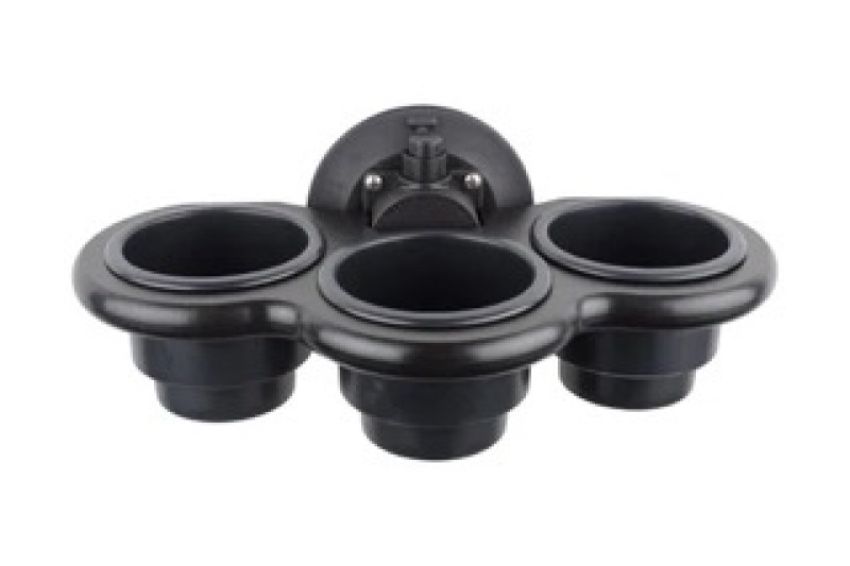 SeaSucker MC5311B 3-Cup Holder Vertical Mount - Black
