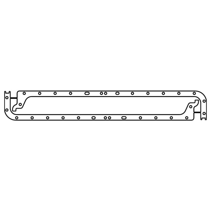 Cometic Gasket C4259-060 Cometic Jaguar XK6 .060in AFM Oil Pan Gasket Set - Side Rails Only