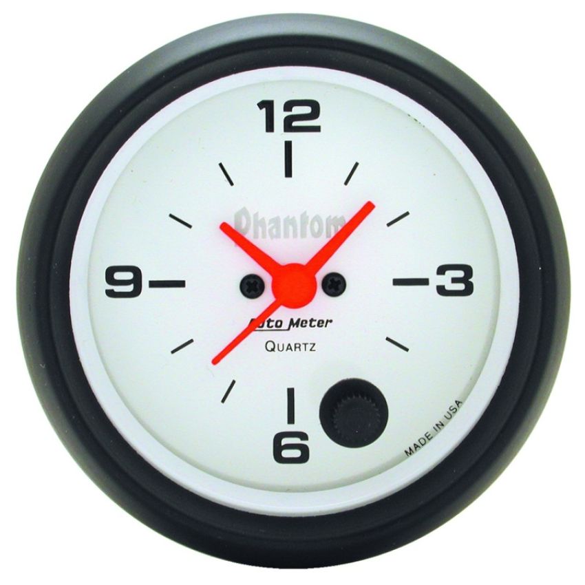 AutoMeter 5885 GAUGE, CLOCK, 2 5/8