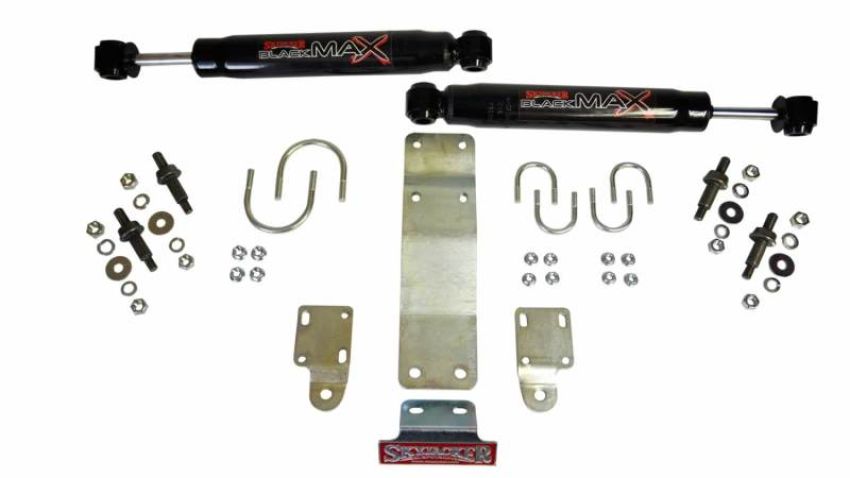 Skyjacker 8204 2007-2017 Jeep Wrangler JK/JKU Black Max Dual Steering Stabilizer Kit