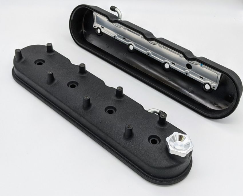 Granatelli Motor Sports 640362 Cast Valve Covers For Ls