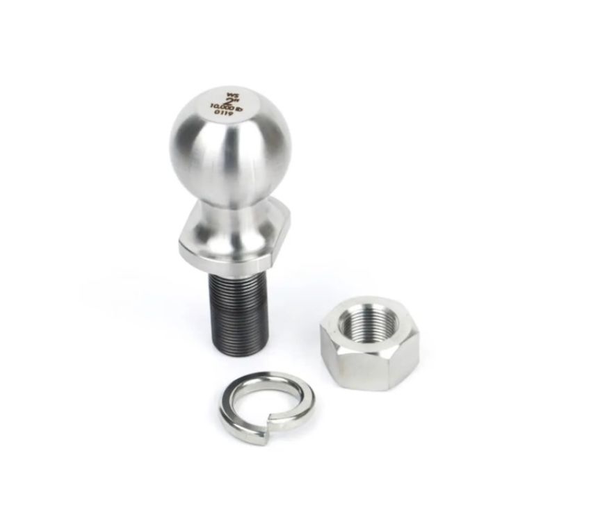Weigh Safe STB01 2in Tow Ball (10K Max GTW/1.5K Max Tonuge) - Stainless Steel