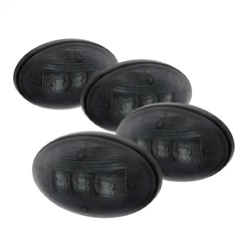 SPYDER 9924668 Xtune Ford Superduty F250-F550 99-10 Dually Fender LED Side Fender Lights Smoke ACC-LED-FDSD99-SL-SM