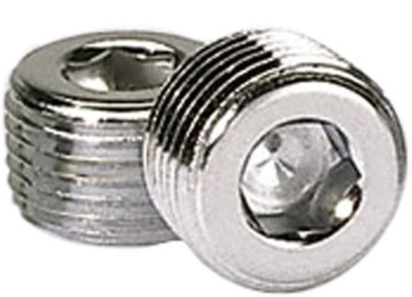 MOROSO MOR39153 1/2in. NPT Chrome Pipe Plug 2 Per Package