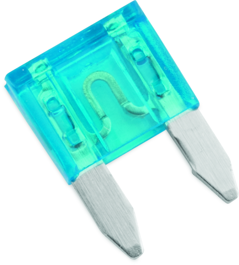 BikeMaster 152445 5Piece 15A Replacement Mini Blade Fuse
