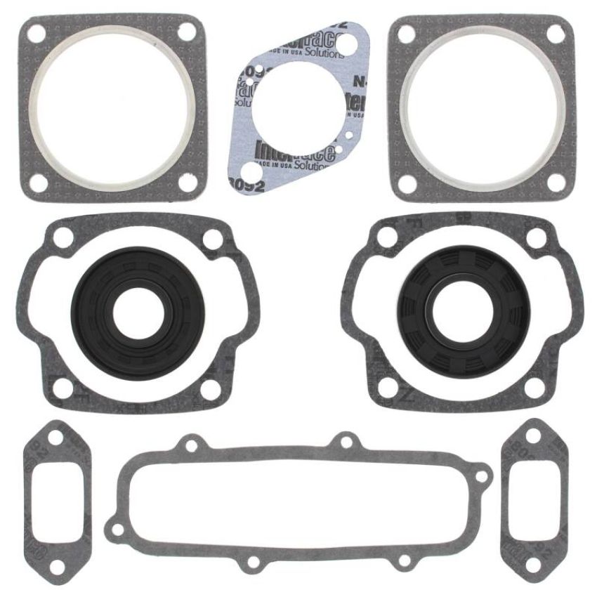 Vertex Pistons 711012 Vertex Gaskets  Sachs 440 SA440 Electric Start FC/2 Complete Gasket Kit w/ Oil Seals