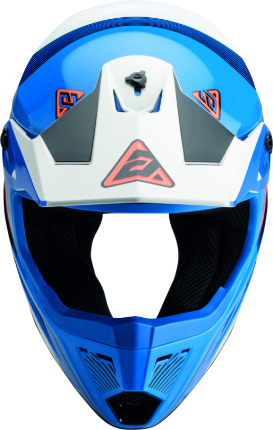 Answer 447772 AR1 Vendetta Helmet Blue/White/Orange Youth - Small