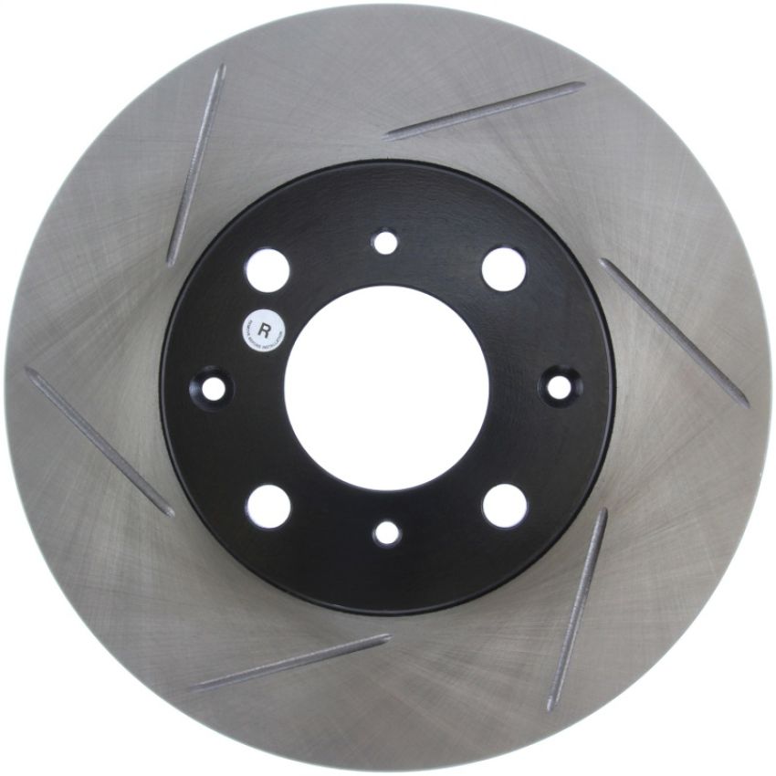 Stoptech 126.40013SR Power Slot 90-91 Honda CRX Si 1.6L Rear Disc Front Right Slotted Rotor