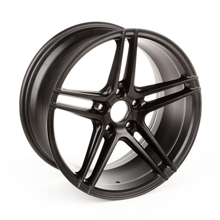Rugged Ridge 15307.01 5 Spoke Black Aluminum Wheel 14-18 Renegade BU