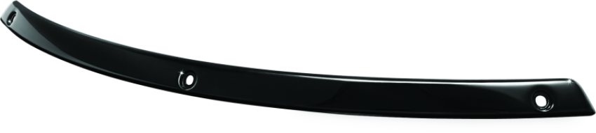 Kuryakyn 1318 Smooth Windshield Trim 96-13 Touring Gloss Black