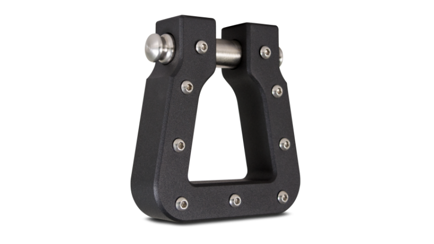 Body Armor 4x4 5141B Mega D-Ring Black, Single