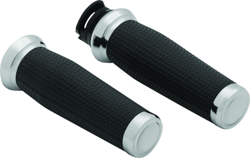 Kuryakyn 5938 Thresher Grips Scout Chrome