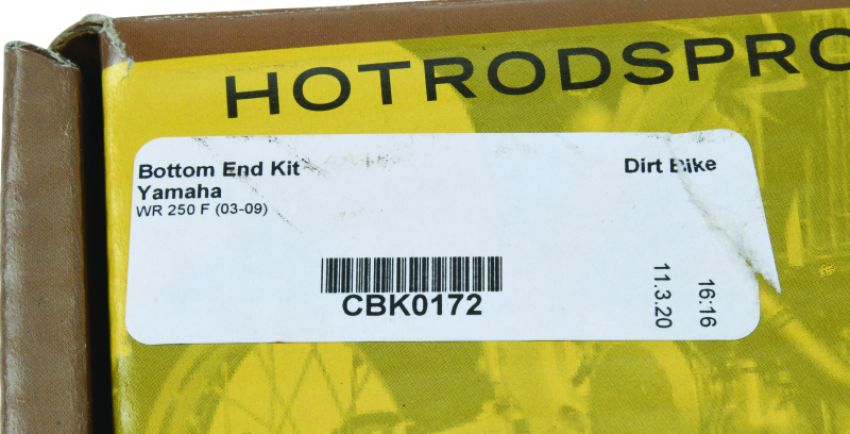 Hot Rods CBK0172 03-09 Yamaha WR 250 F 250cc Bottom End Kit