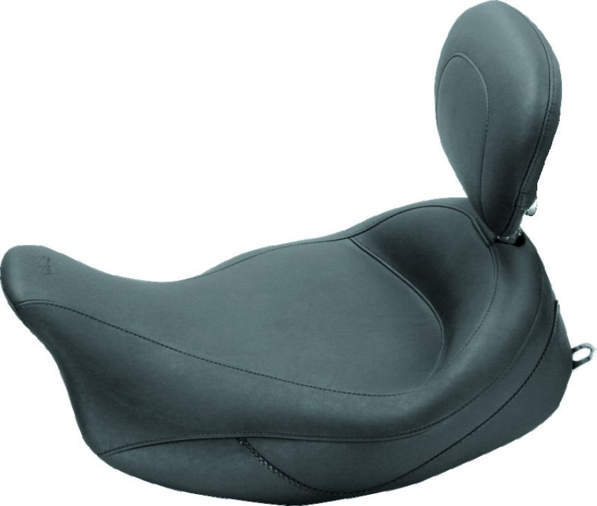 Mustang Motorcycle 79446 Mustang 08-21 Harley Electra Glide Std,Rd Glide,Rd King,Str Glide Touring Solo Seat - Black