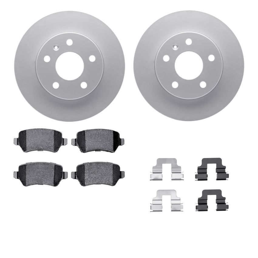 Dynamic Friction 4512-53020 Rotor Kit