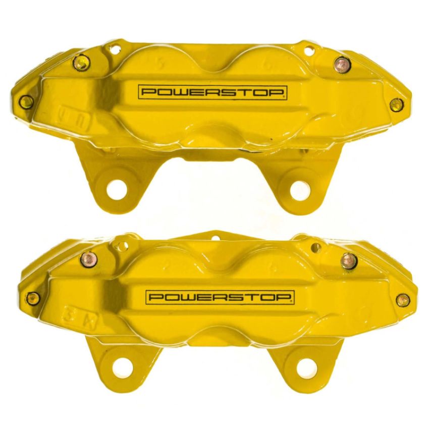 PowerStop S15020YLW Yellow Powder Coated Calipers