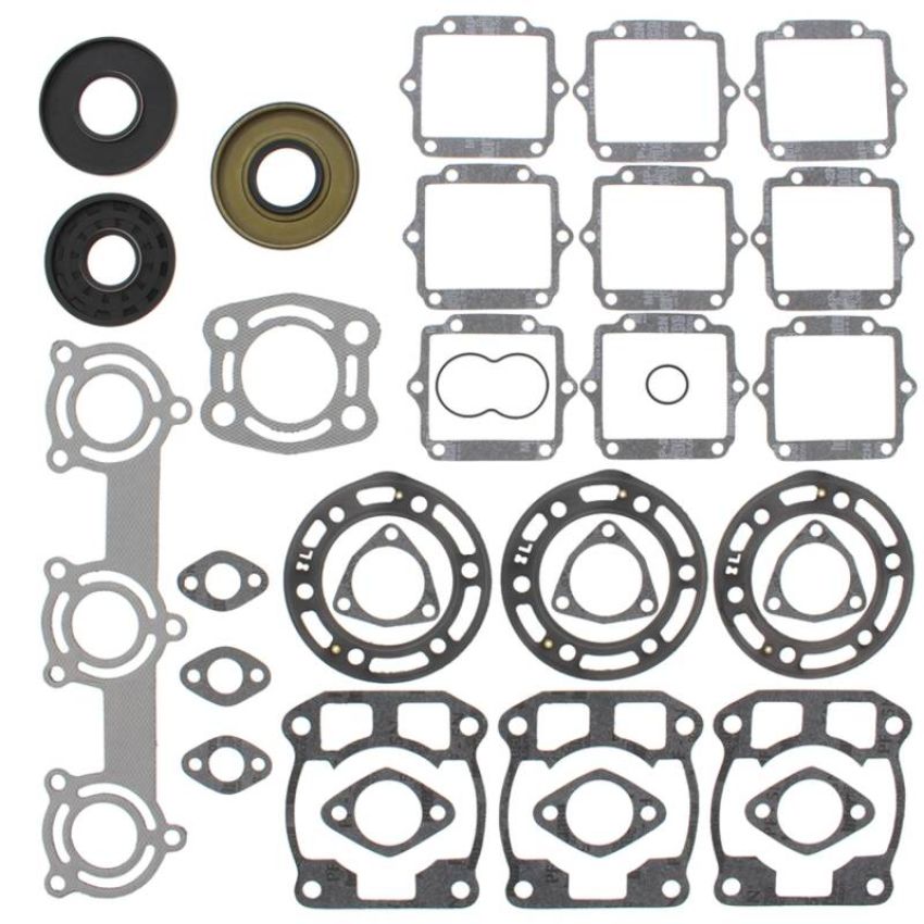 Vertex Pistons 611803 Vertex Gaskets 96-97 Polaris SL780 Complete Gasket Kit w/ Oil Seals