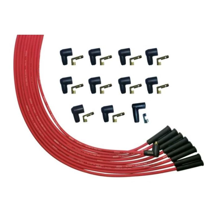 MOROSO MOR52002 Ultra Plug Wire Set Universal V8 Red