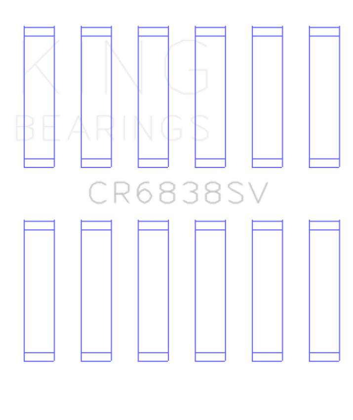 King Land Rover 2.7L TDV6 Sputter Replacement Connecting Rod Bearing