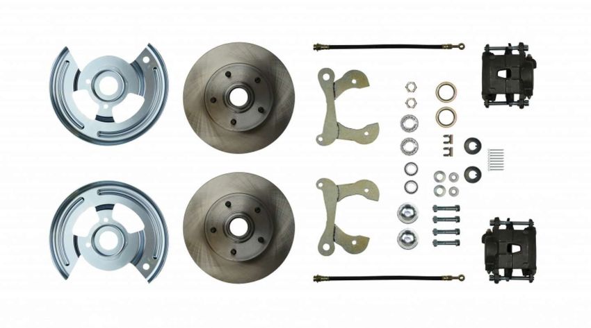 RIGHT STUFF DETAILING RSDFSC55WKC Disc Brake Conversion 55 -64 Full Size Chevy