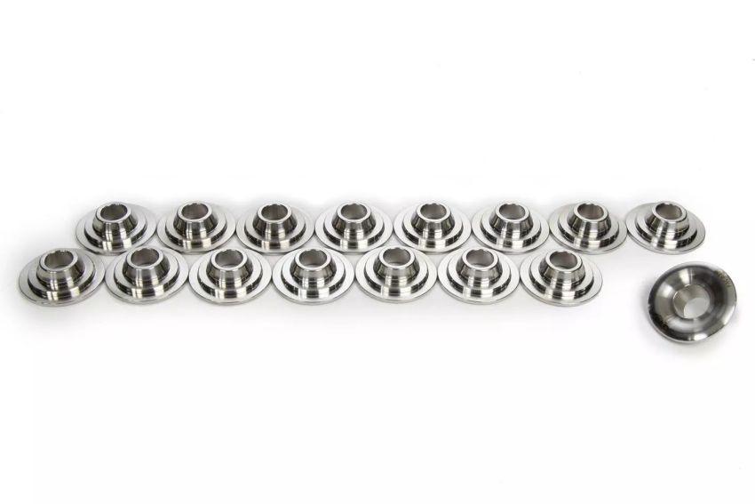 PAC RACING SPRINGS PACPAC-R436-16 1.450 TI Valve Spring Retainers - 10 Degree