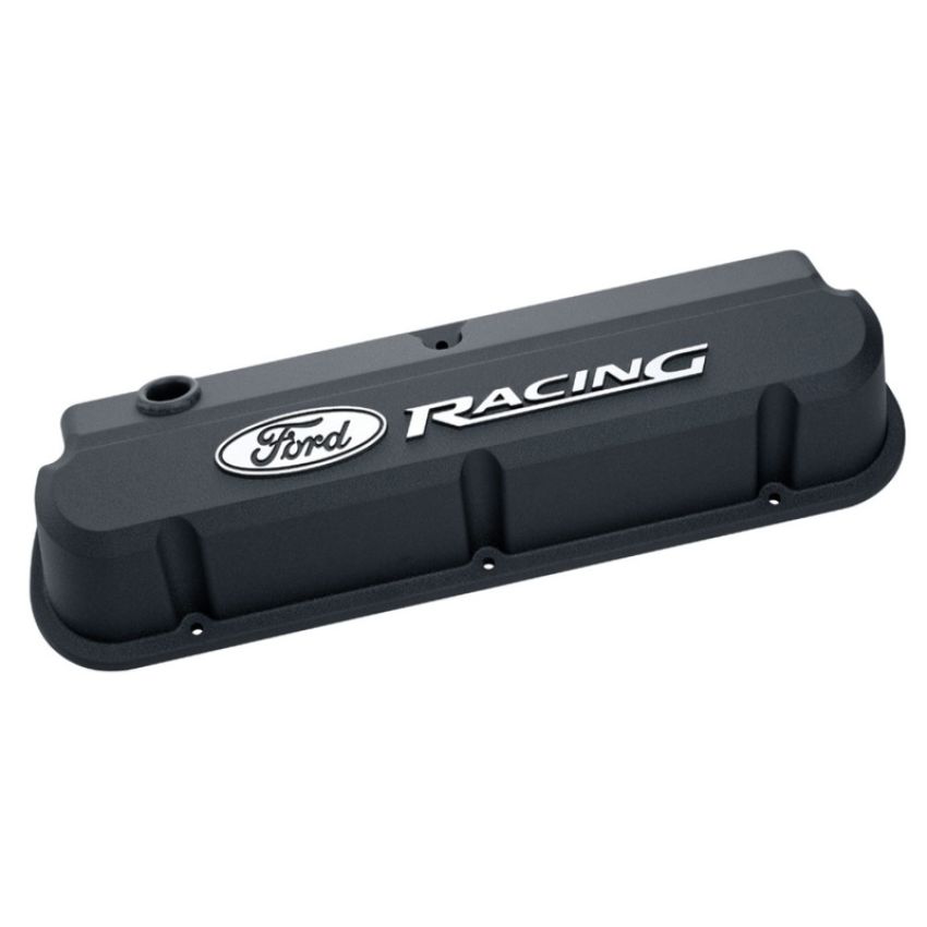 FORD FRD302-135 Slant Edge Valve Cover Set w/Ford Racing Logo
