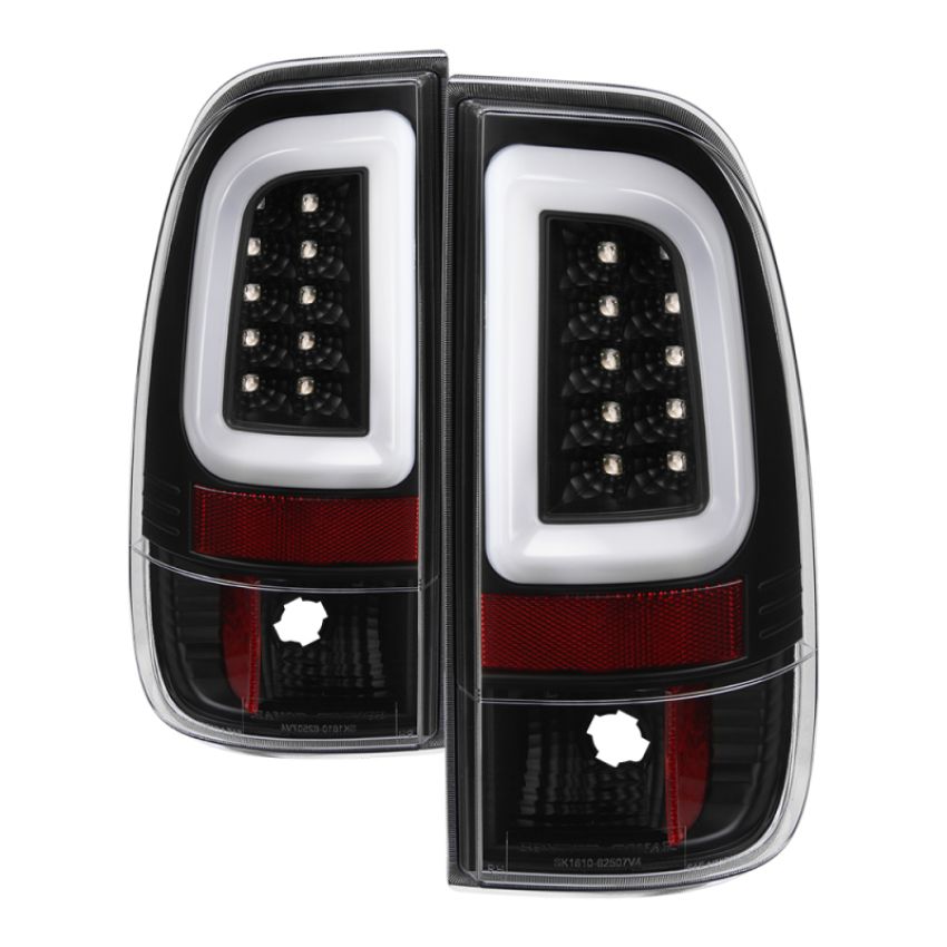 SPYDER 5084231 Light Bar LED Tail Lights - Version 3 - Black