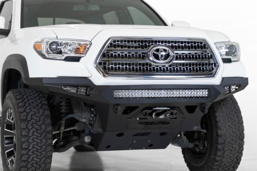 Addictive Desert Designs F681202200103 16-19 Toyota Tacoma Stealth Fighther Front Bumper w/ Winch Mount