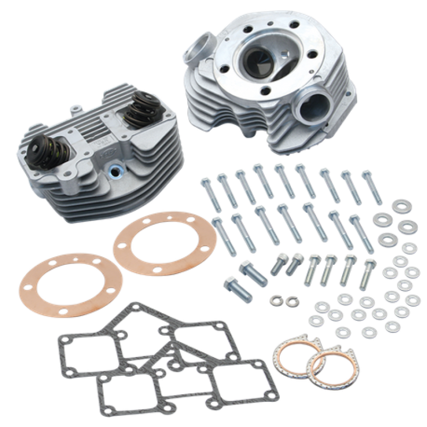 S&S Cycle 90-1498 79-84 BT Super Stock Stock Bore Band Style Single Plug Cylinder Head Kit