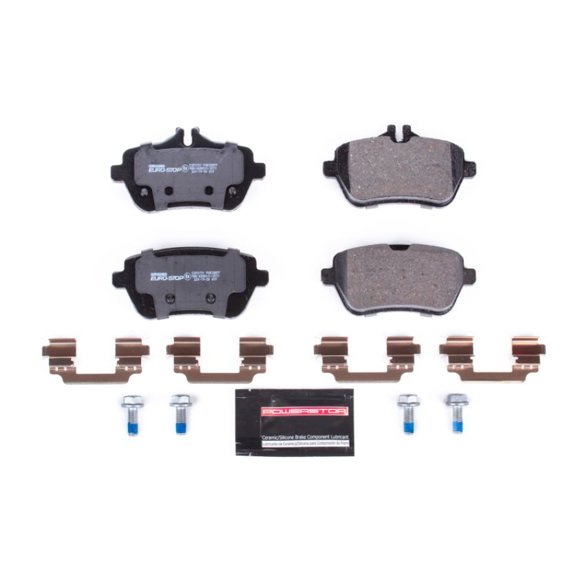 PowerStop ESP2151 EuroStop ECE-R90 Certified Brake Pad Set