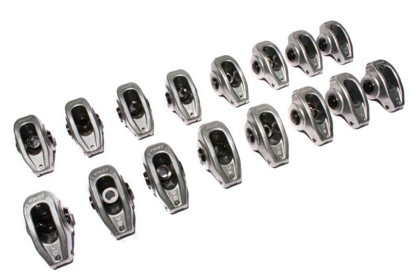 COMP CAMS COM17001-16 SBC H/E Alum. R/A's - 1.5 Ratio 3/8 Stud