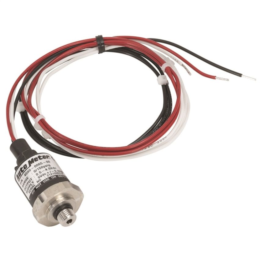 AutoMeter P13124 SENSOR, PRESSURE, SPEK-PRO, 0-150 PSI, 3/8