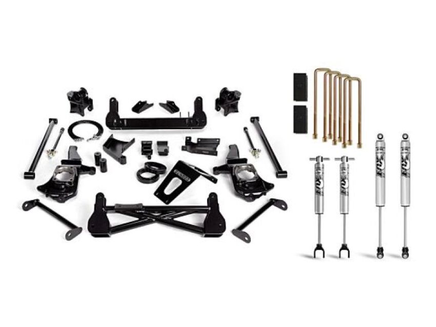 Cognito 110-P0780 11-19 Chevy/GMC Silv/Sierra 2500/3500 HD 2WD/4WD 7in Std Lift Kit w/ Fox PSMT 2.0 Shocks