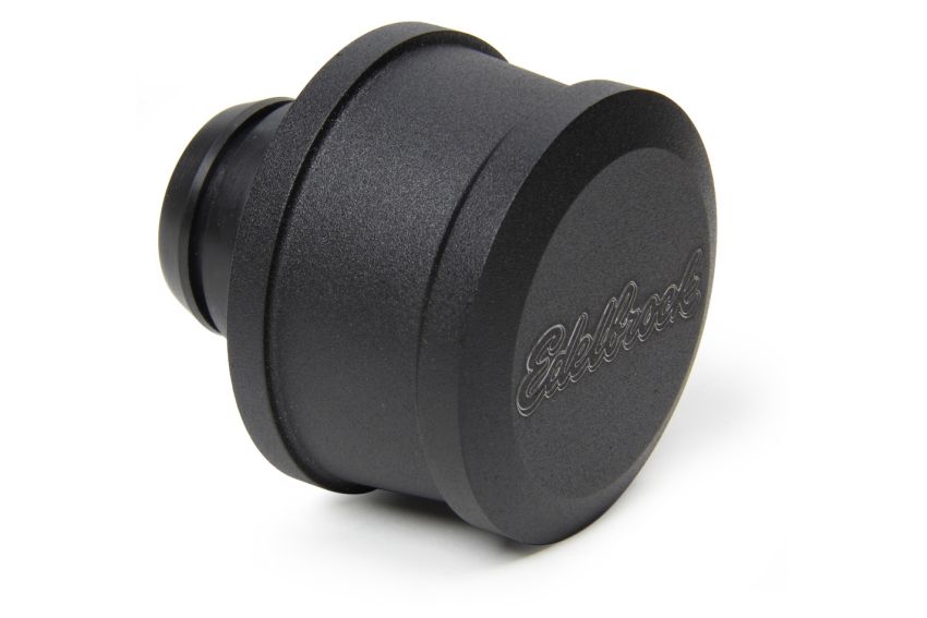 EDELBROCK EDE42133 Billet Aluminum Breather - Black