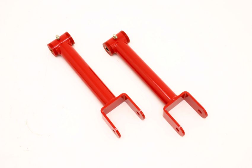 BMR Suspension UTCA003R Upper Control Arms, DOM, Non-adjustable, Polyurethane Bushings, Extended Length