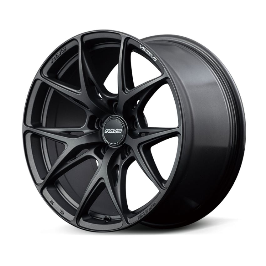 Versus WT2AV45MAPJ VV21S 20X8.5 +45 5-112 Matte Super Dark Gunmetal