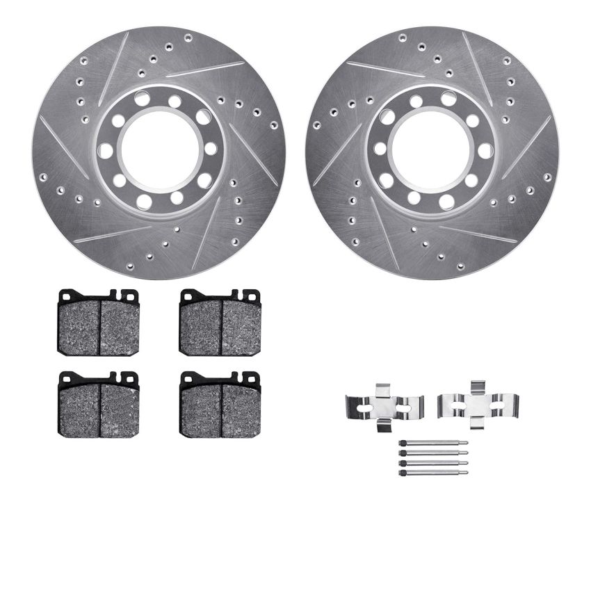 Dynamic Friction 7512-63018 Rotor Kit