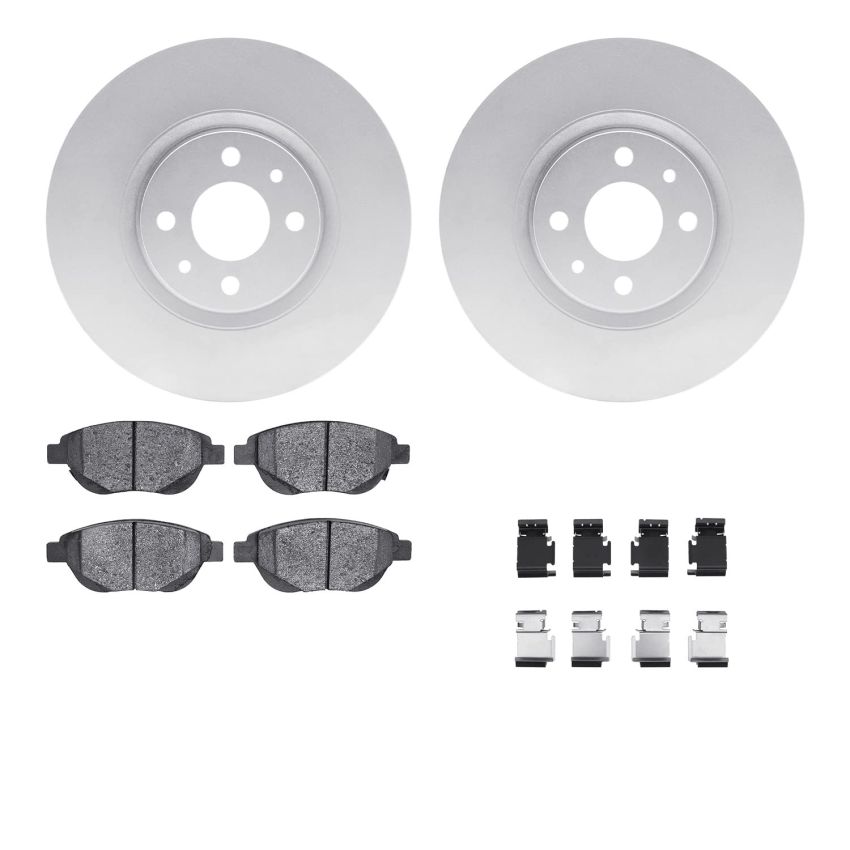 Dynamic Friction 4512-07010 Rotor Kit